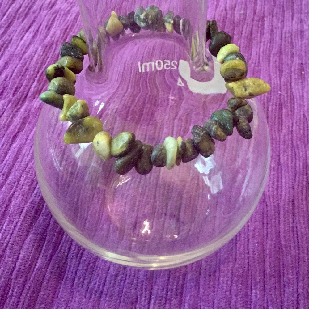 ♎️Handmade Genuine Australian Jasper Chip Bracelet